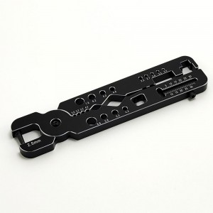 Aluminum Super Duty Shock Shaft Multi-Tool Pliers for RC Car 185x40(45)x10mm