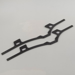 Carbon Fiber Frame Rails for 1/10 LCG RC Crawler 2pcs/set