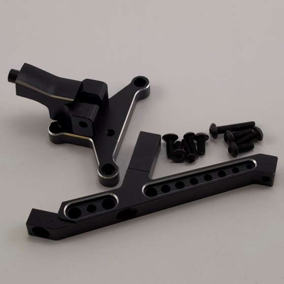 Alloy Front Chassis Brace for 1/8 Traxxas Sledge Monster Truck - Black