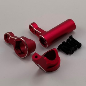 Alloy Steering Saver Bellcrank Set for 1/8 Traxxas Sledge Monster Truck - Red (Aluminum Steering Assembly)