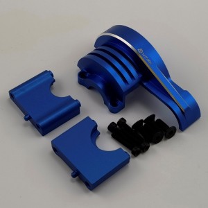 Alloy Main Gear Cover for 1/8 Traxxas Sledge Monster Truck - Blue