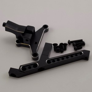 Alloy Front Chassis Brace for 1/8 Traxxas Sledge Monster Truck - Black