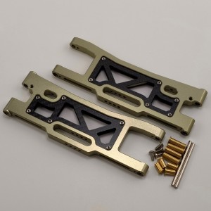 7075 Rear Suspension Arms for 1/8 Traxxas Sledge Monster Truck - Bronze