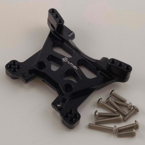 Alloy Front Shock Tower Set for Traxxas Stampede Slash Rustler 4x4 - Black