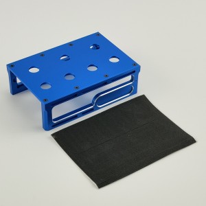RC Car Stand D for Rc Car Repair Assembly Display - Blue 145x98x45mm Unassemblied