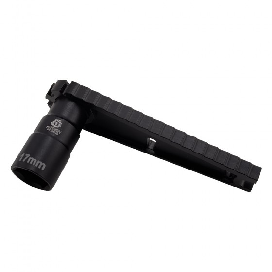 Multipurpose Gauge & Hex Socket Wrench for 17mm Hex Wheel Nut 16-32mm Ride Height Gauge for Off-road Vehicles 0-35mm Screw Measurement Gauges for Total Length and Thread Length 3-8mm Turnbuckle Wrench Multifunctional RC Car Hex Nuts Installation Tool Heig