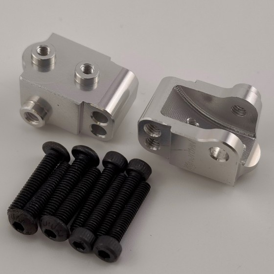 Alloy Lower Link Mount Set for  Enduro Sendero 1/10 Rock Crawler - Silver