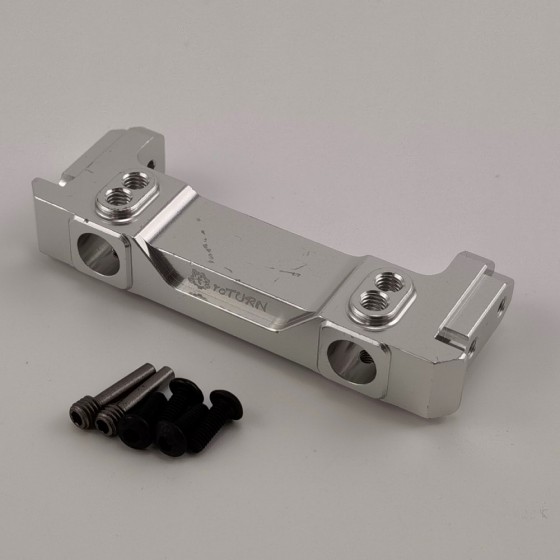 Alloy Front Bumper Mount Set for  Enduro Sendero 1/10 Rock Crawler - Silver