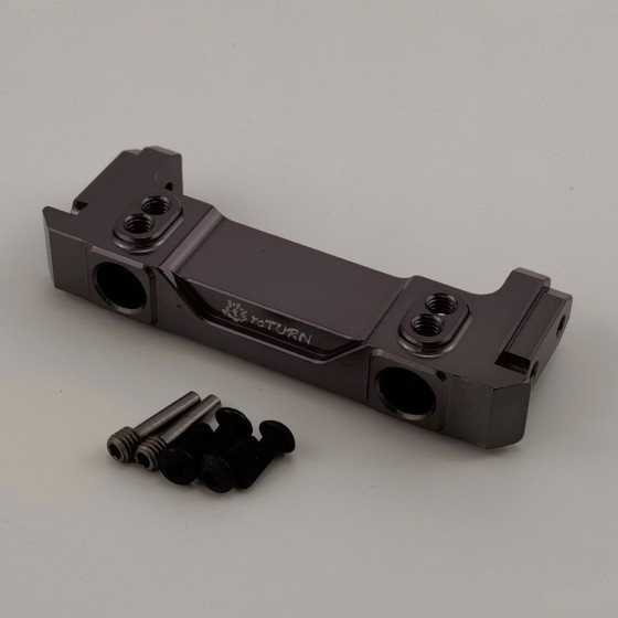 Alloy Front Bumper Mount Set for  Enduro Sendero 1/10 Rock Crawler - Ti-Color