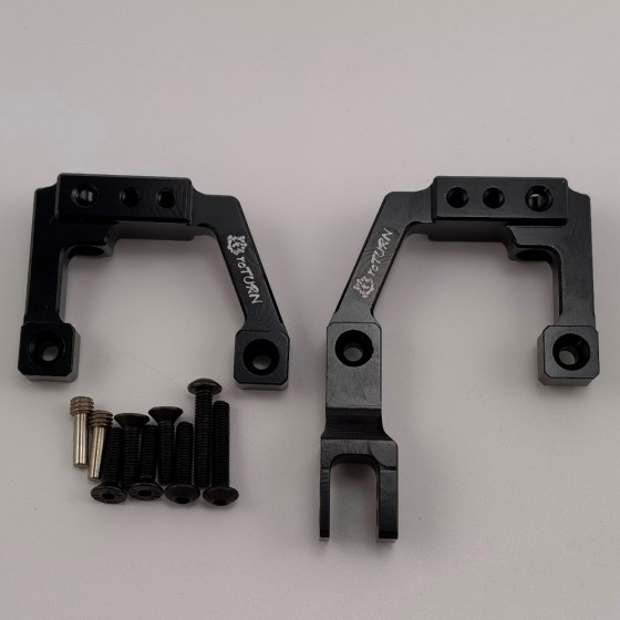 Alloy Front Shock Tower/Mount Set for  Enduro Sendero 1/10 Rock Crawler - Black