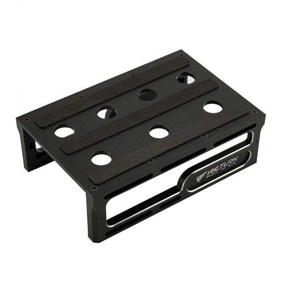 RC Car Work Stand Kit D for LC Racing 1/14 EMB Buggy and Other 1/10 RC Cars - Black 145x98x45mm Unassemblied (Rc Car Repair Assembly Display )