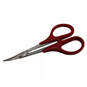 RC Car Body Heavy-Duty Type Lexan Curved Scissor: Red
