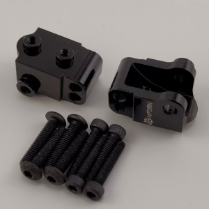 Alloy Lower Link Mount Set for  Enduro Sendero 1/10 Rock Crawler - Black