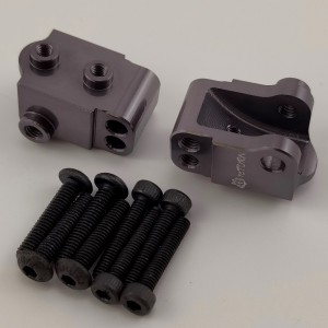  Alloy Lower Link Mount Set for  Enduro Sendero 1/10 Rock Crawler - Ti-Color