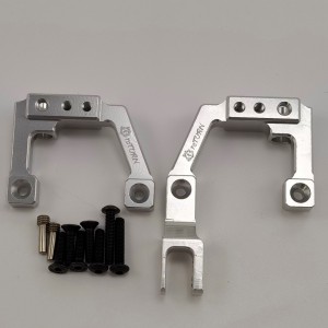 Alloy Front Shock Tower/Mount Set for  Enduro Sendero 1/10 Rock Crawler - Silver