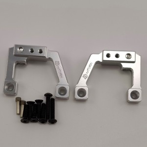 Alloy Rear Shock Tower/Mount Set for  Enduro Sendero 1/10 Rock Crawler - Silver