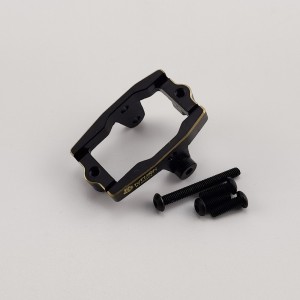 Black Brass Servo Mount for TRX-4M 1/18th Scale Crawler (Steering Servo Mount)