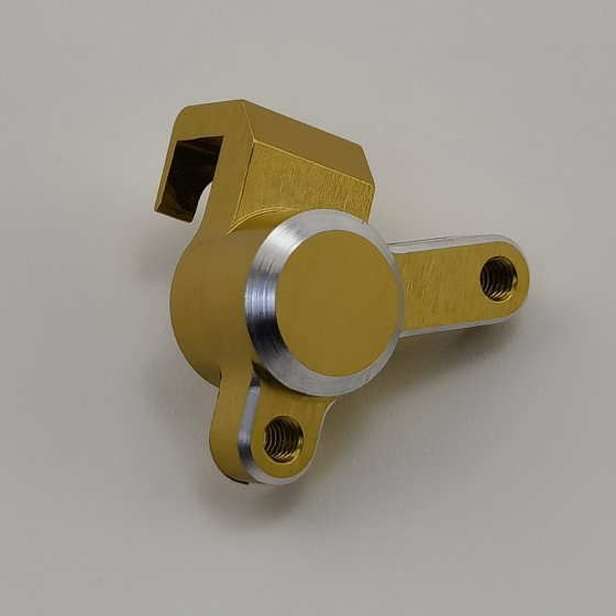 Alloy Rear Brake Caliper Set for Losi Promoto MX 1/4-Scale Motorcycle: Gold