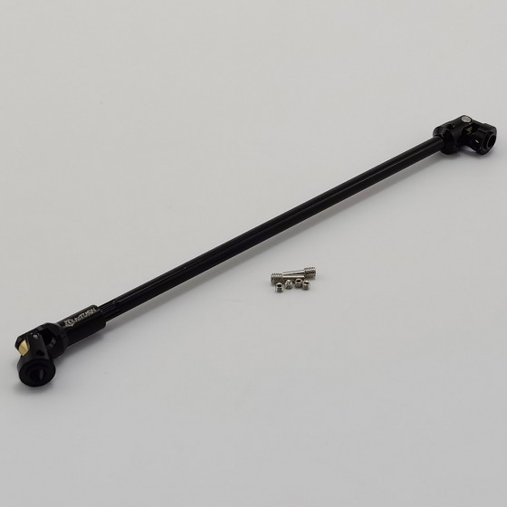 Stainless Steel 68-229mm Cut to Length CVD Universal Joint Drive Shaft for 1/10 RC Crawler LCG Rigs Sportys Scalers / Capra / SCX10 Pro: Black 1pc/set