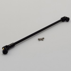 Stainless Steel 68-229mm Cut to Length CVD Universal Joint Drive Shaft for 1/10 RC Crawler LCG Rigs Sportys Scalers / Capra / SCX10 Pro: Black 1pc/set