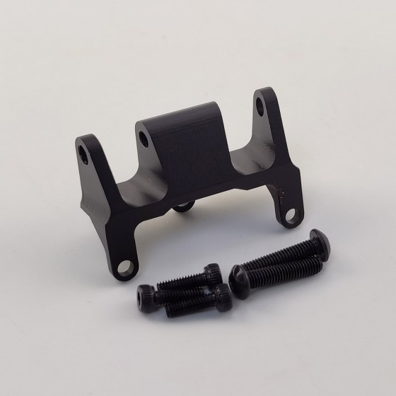 Alloy Rear Portal Axle Upper Link Riser for Axial UTB18 Capra 1/18 Trail Buggy: Black