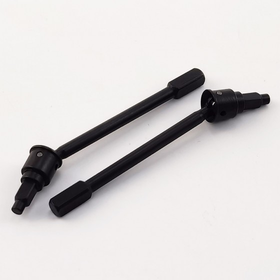 Hardened Steel Front Universal Axle CVD Set for Axial UTB18 Capra 1/18 Trail Buggy