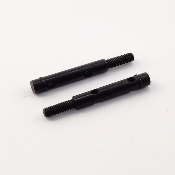 Hardened Steel Front/Rear Portal Axle / Portal Stub Axle Set for Axial UTB18 Capra 1/18 Trail Buggy
