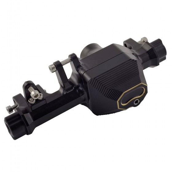 V2 Black Brass Front Portal Axle Housing for TRX-4 / TRX4 1/10th Scale Crawler 325g