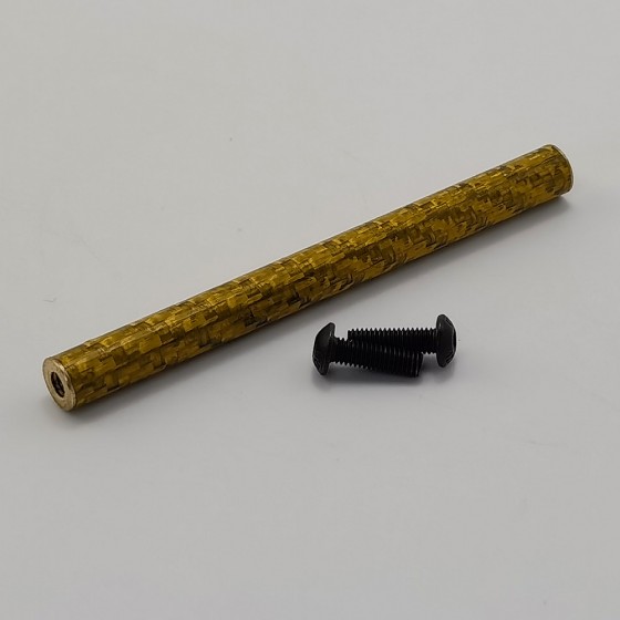 Coloured Carbon Fibre Braces for 1/10 RC Crawler Comp Builds / SCX10 PRO / Gspeed V4 UGRC LCG Chassis: 67mm Red