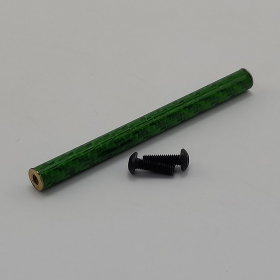 Coloured Carbon Fibre Braces for 1/10 RC Crawler Comp Builds / SCX10 PRO / Gspeed V4 UGRC LCG Chassis: 67mm Red