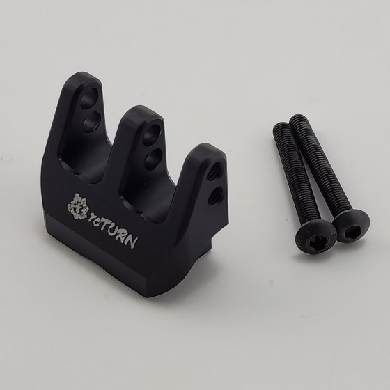 Alloy AR45 Portal Axle Rear Upper Link Riser / Further Anti Squat Adjustment Mount for 1/10 RC Crawler Axial SCX10 III