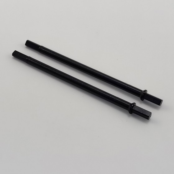 Hardened Steel Rear F9 Straight Axle Shaft Set for Axial Capra 1.9 UTB