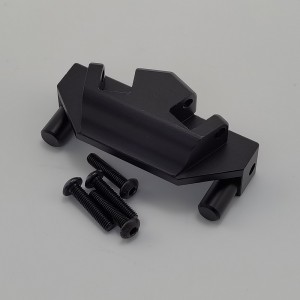 Alloy Portal Axle Upper Link Riser for 1/10 RC Crawler Axial Capra 1.9 Unlimited Trail Buggy Currie F9 SuperShafty CP44: Black