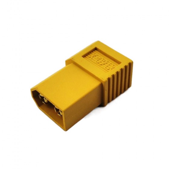 MOQ10pcs XT60 Male to T Plug(Deans)  Female  One Piece Conversion Connector 1M1F (XT60 male pin in female housing)