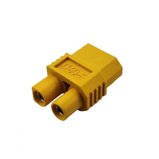 MOQ10pcs XT60 Male to EC3 Plug Female One Piece Conversion Connector 1M1F (XT60 male pin in female housing) (EC3 female pin in Male housing)