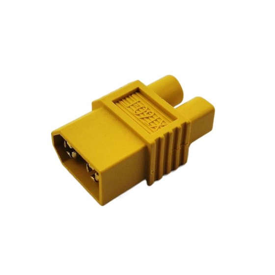 MOQ10pcs XT60 Male to EC3 Plug Female One Piece Conversion Connector 1M1F (XT60 male pin in female housing) (EC3 female pin in Male housing)