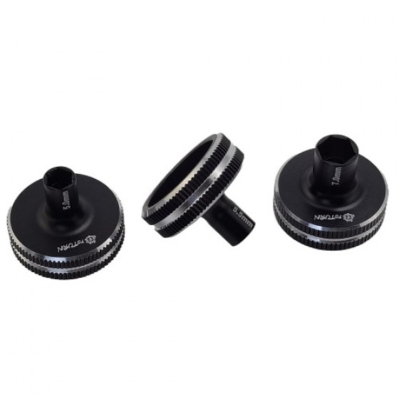Alloy 7075 Box5.5mm Nut Driver for 1/10th Buggies Shock Mount Nuts