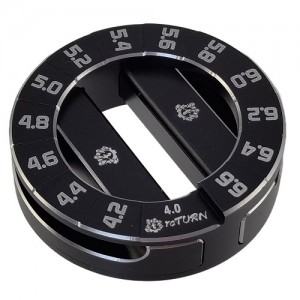 Aluminum Classic+ Plus RC Car 4.0 - 6.6mm Chassis Circle Droop Gauges and 10mm Height Support Blocks for 1/10 Nitro and Electric Touring Cars