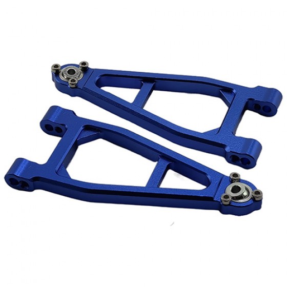 Aluminium Front Upper Suspension Arms for Tamiya BBX (BB-01) Buggy: Blue