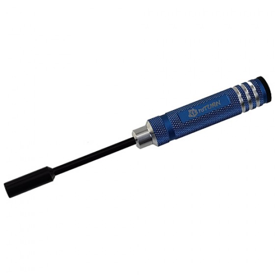 Blue Classic Nut Drivers Set -  Black Head RTT11023C: Box7.0 x 180mm