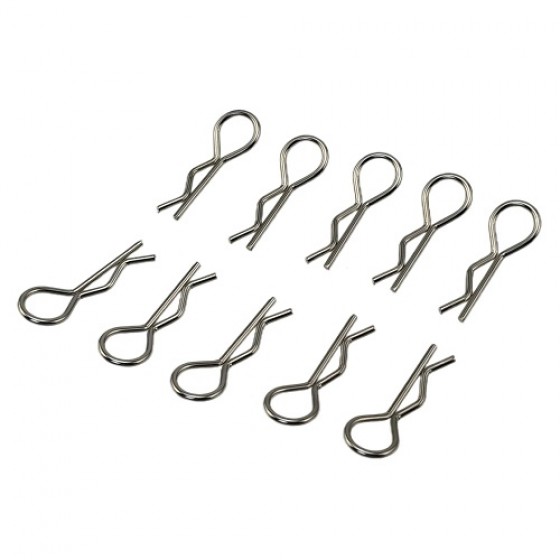 Bodyshell R Clips  RTEL01004A: 1/10 Stock size / Orignal Color 10pcs/bag  Dia: 1.2mm