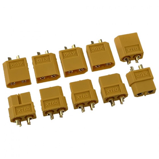 XT60 Plug Male & Female  5 pair/bag (10pcs)