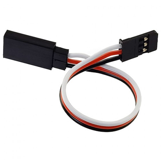 FUTABA Male to Female Servo Extension Wire 22AWG 100mm
