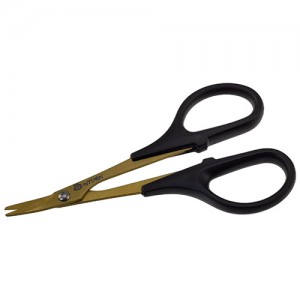 Curved Scissor - Ti-coated  for RC Car Body