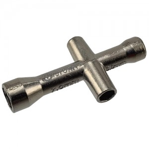 Small Cross Wrench Tool 1pc Nut4.0/5.0/5.5/7.0/Nickel-coated 4 in 1 Socket Wrench