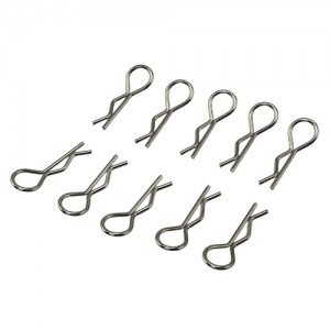 Bodyshell R Clips  RTEL01004A: 1/10 Stock size / Orignal Color 10pcs/bag  Dia: 1.2mm