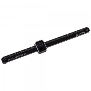 Aluminium Classic+ Plus Shock Stroke Length and Rebound Gauge 0-150mm for 1/10 and 1/8 Buggy (RCTPL2405)