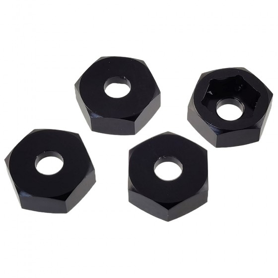Aluminium Hex Adapters 8x5mm to 12mm for 1/16 Mini-B 2WD Buggy