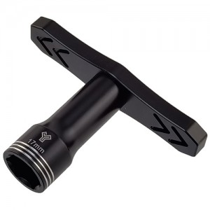 Aluminium 17mm Hex Nuts Wrench / Wheel Nut Wrench for 1/8th Scale RC Cars: Black