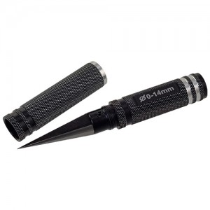 Aluminium RC Car Body Reamer 0-14mm: Black